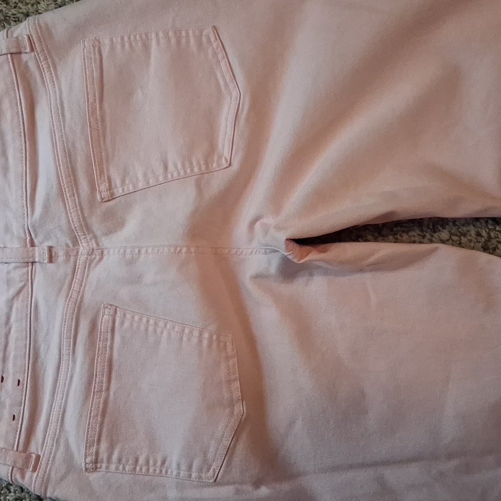 Talbots Boyfriend Jeans in Blush Pink - Picture 11 of 13